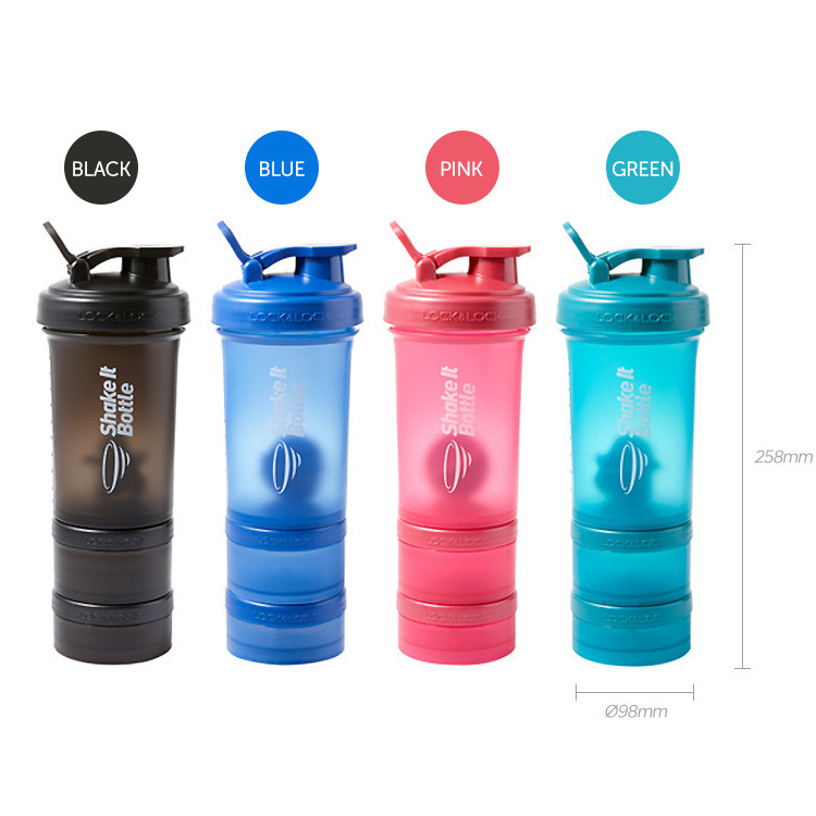 HAP945 BÌNH LẮC SHAKE IT 600ML BLK KR 8, , large image number 1